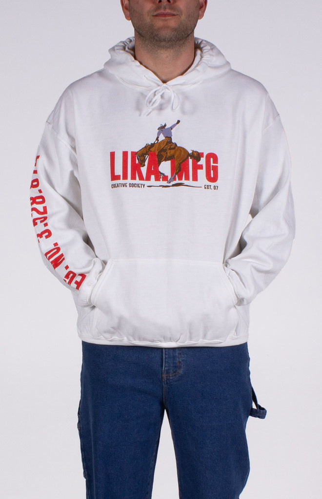 Bronco Hoodie | White