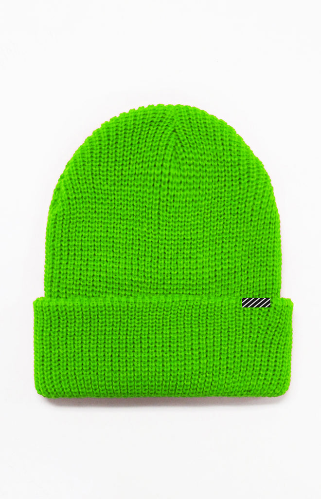 Carson Beanie | Neon Green