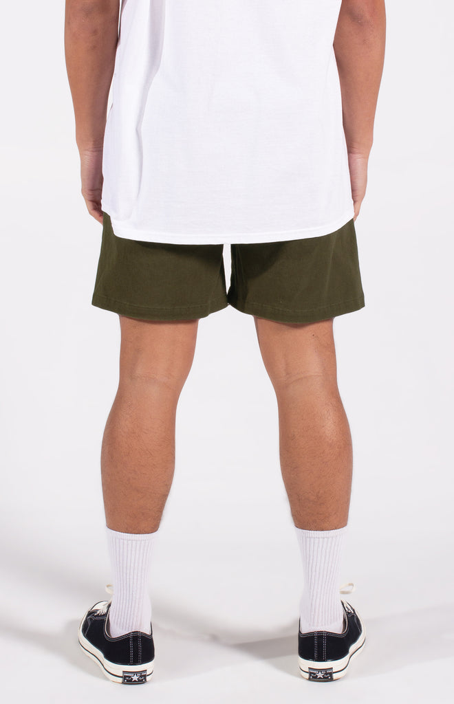 Weekday Short 3.0 Loose Fit | Olive