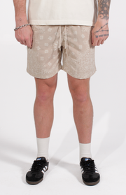 さのぴん★BANDANA VERY SHORT PANTS AMIRI Bandana Cotton Shorts | Black | FARFETCH