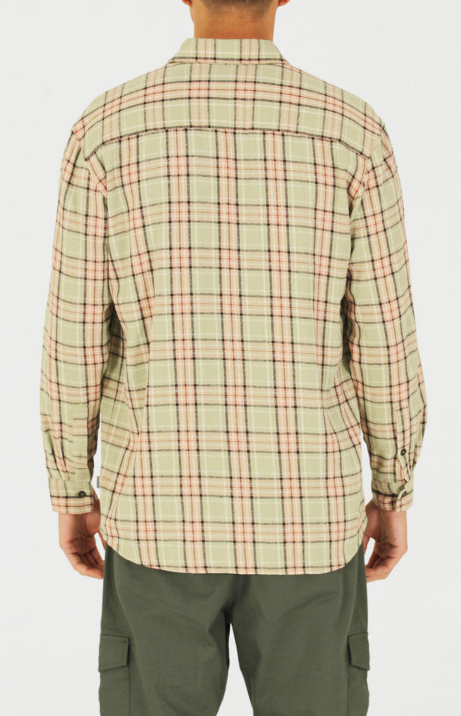 Scotia LS Flannel | Jade