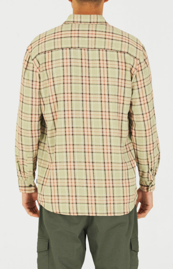 Scotia LS Flannel | Jade