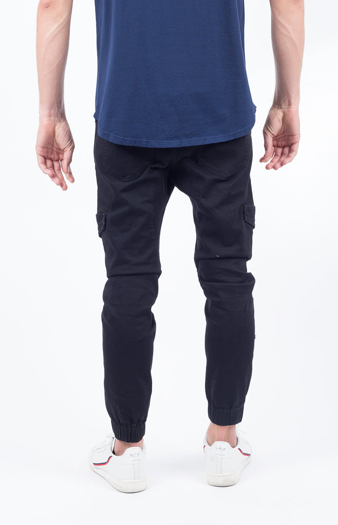 Juckson Cargo Jogger | Black