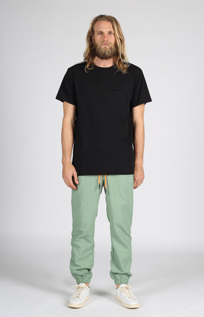 Full Court Nylon Jogger | Sage