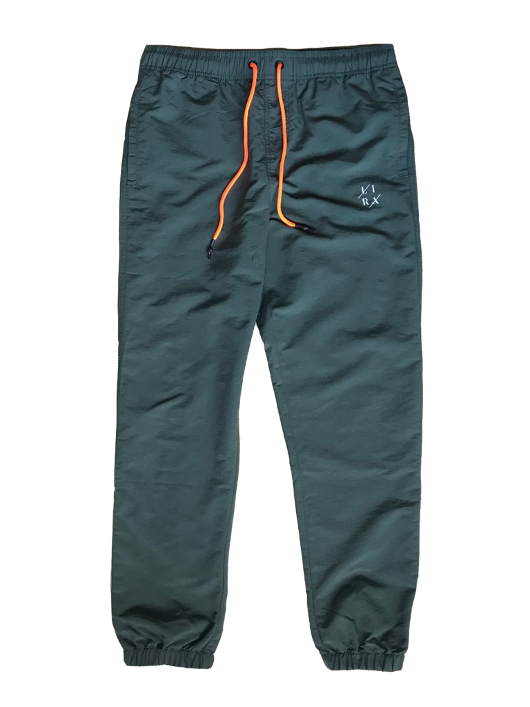 Full Court Nylon Jogger | Emerald