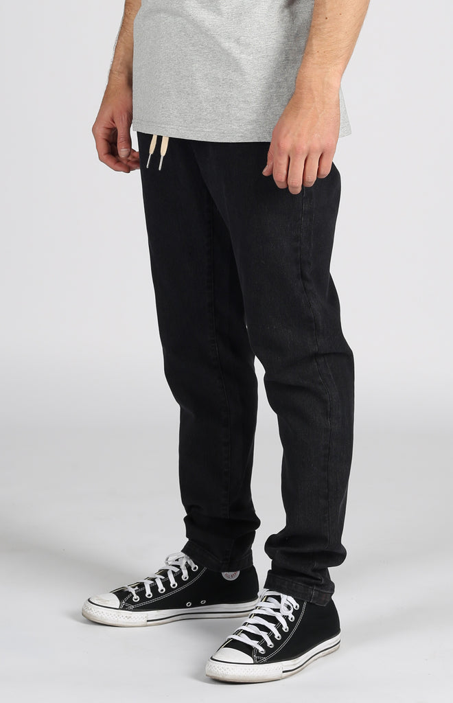 San Clemente Denim Pant Dark Black