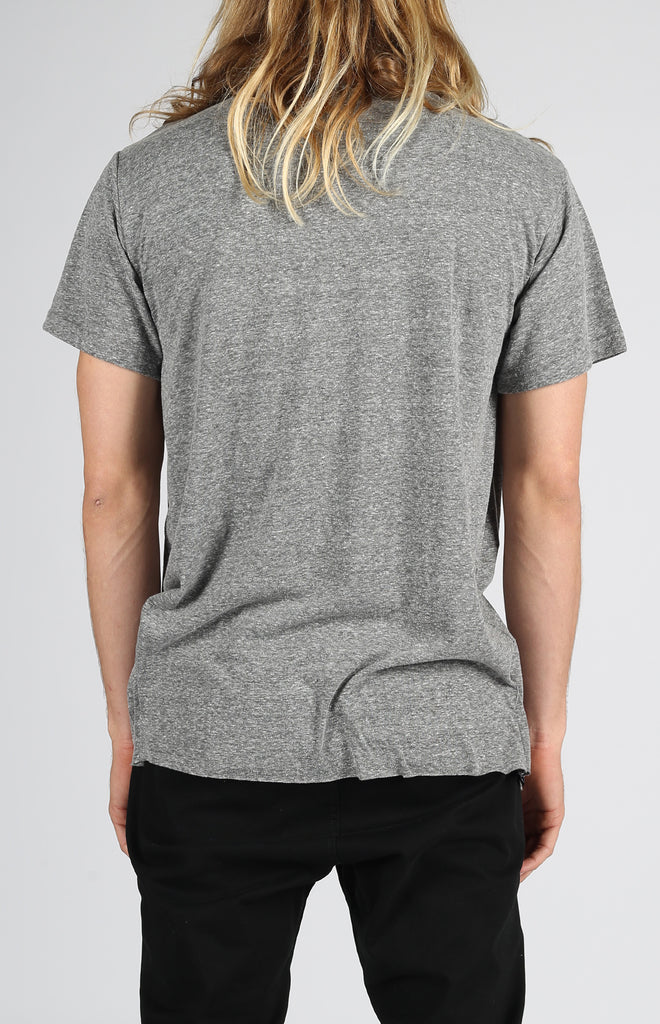 Pocket Tee Tri-Blend | Heather Grey