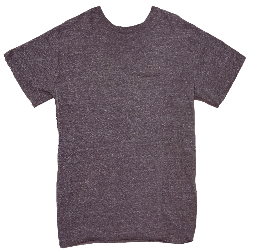 Pocket Tee Tri-Blend | Heather Plum