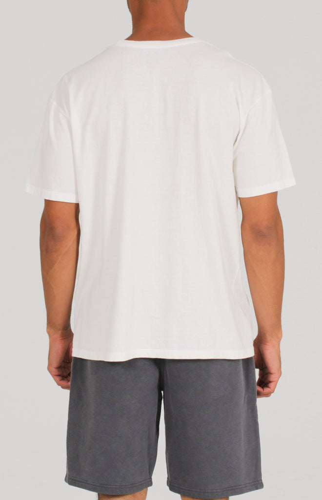 Unisex Pigment Dye Tee | White